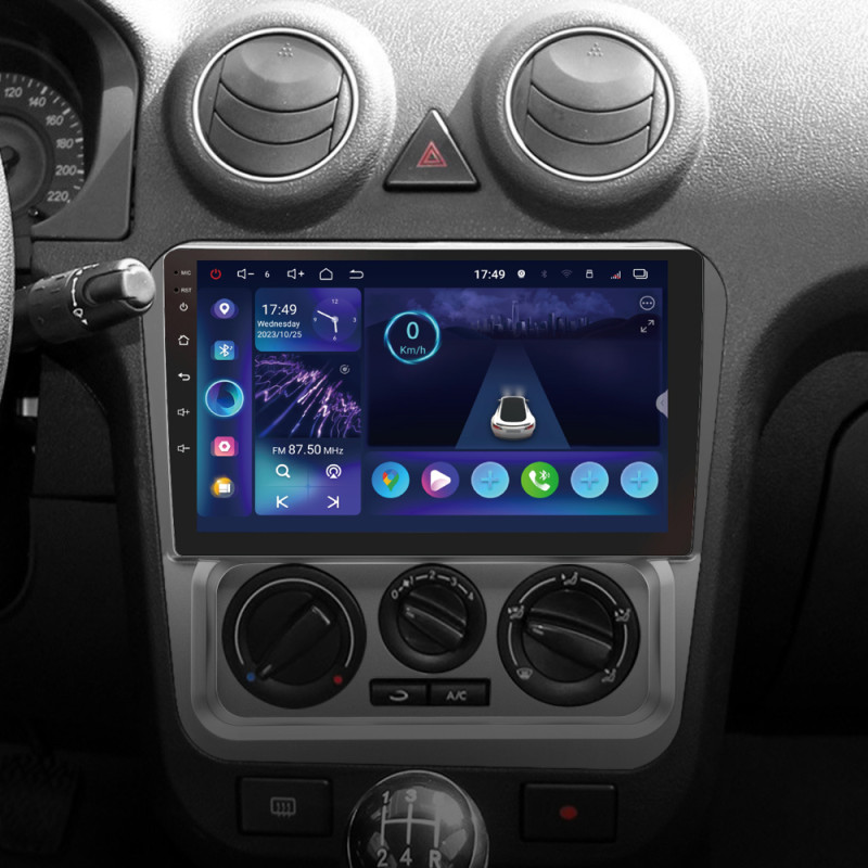 Android head unit SIGMA S9332 ANDROID 13 3+32 Gb 4G DSP Geely CK 2008-2016 9"