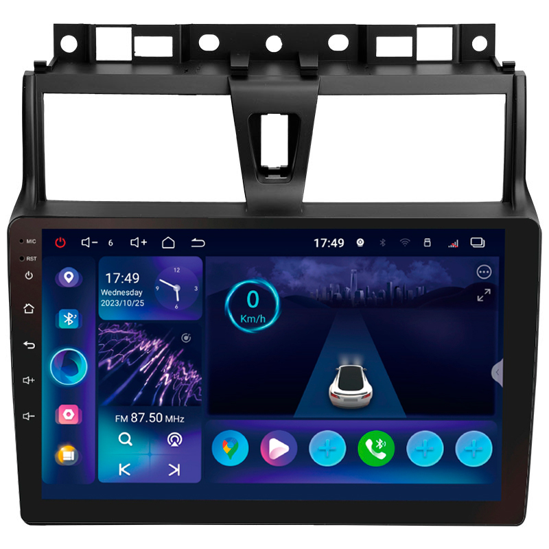 Android head unit SIGMA S9332 ANDROID 13 3+32 Gb 4G DSP Geely Emgrand EC7 1 2016-2018 9"