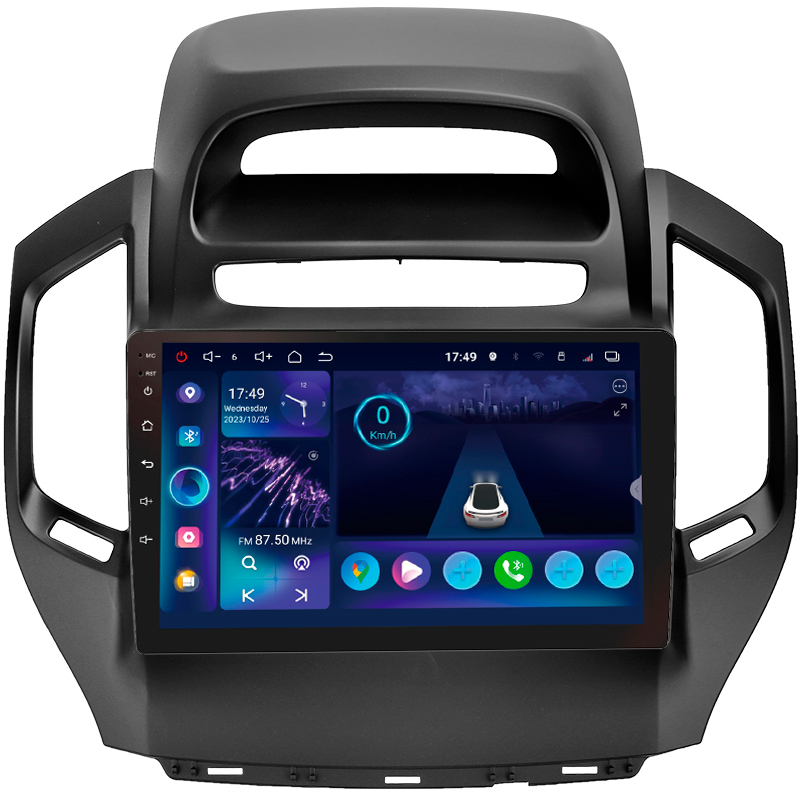 Android head unit SIGMA S9332 ANDROID 13 3+32 Gb 4G DSP Geely GC6 1 2014-2016 9"