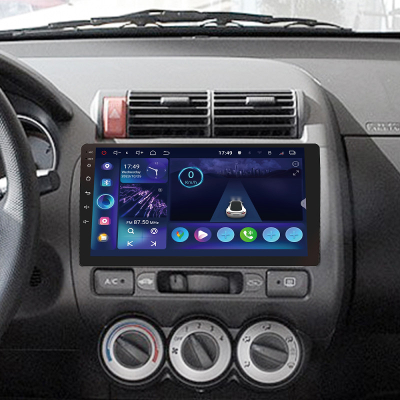 Android head unit SIGMA S9332 ANDROID 13 3+32 Gb 4G DSP Honda Jazz 1 GD Fit 1 2001 - 2009 9"