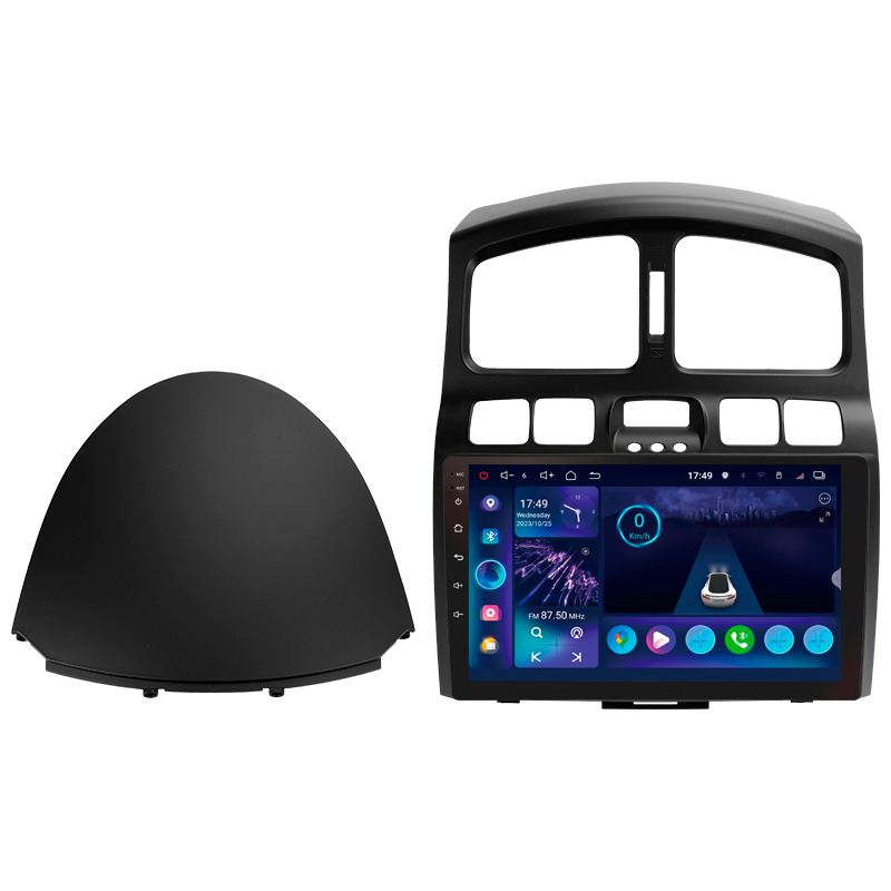 Android head unit SIGMA S9332 ANDROID 13 3+32 Gb 4G DSP Hyundai Santa Fe SM 2000-2012 For JAC S1 (Rein) 1 2007-2013 9"