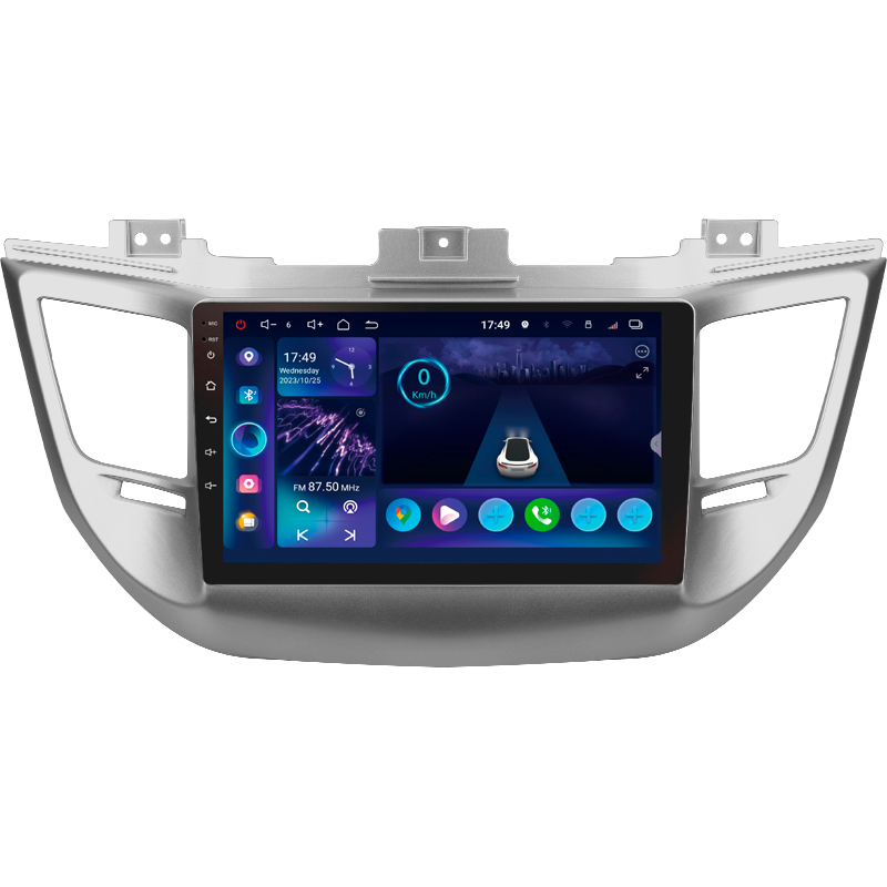 Android head unit SIGMA S9332 ANDROID 13 3+32 Gb 4G DSP Hyundai Tucson 3 2015-2018 (B) 9"