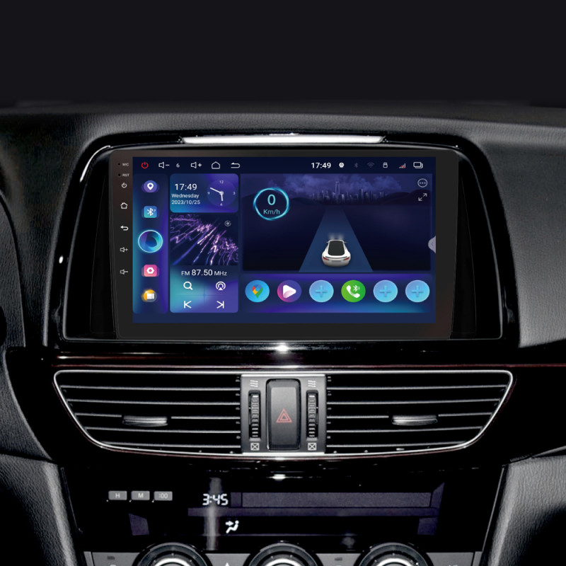 Android head unit SIGMA S9332 ANDROID 13 3+32 Gb 4G DSP Mazda 6 Atenza 3 GJ 2012-2015 (B) 9"