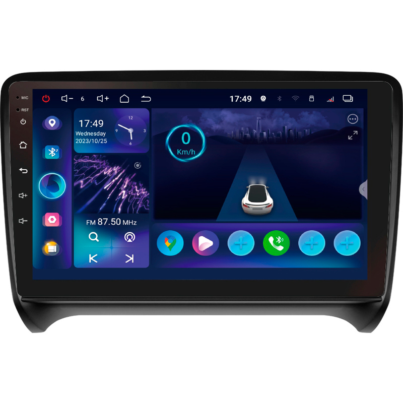 Android head unit SIGMA S9332 ANDROID 13 3+32 Gb 4G DSP Audi TT 2 8J 2006-2014 9"
