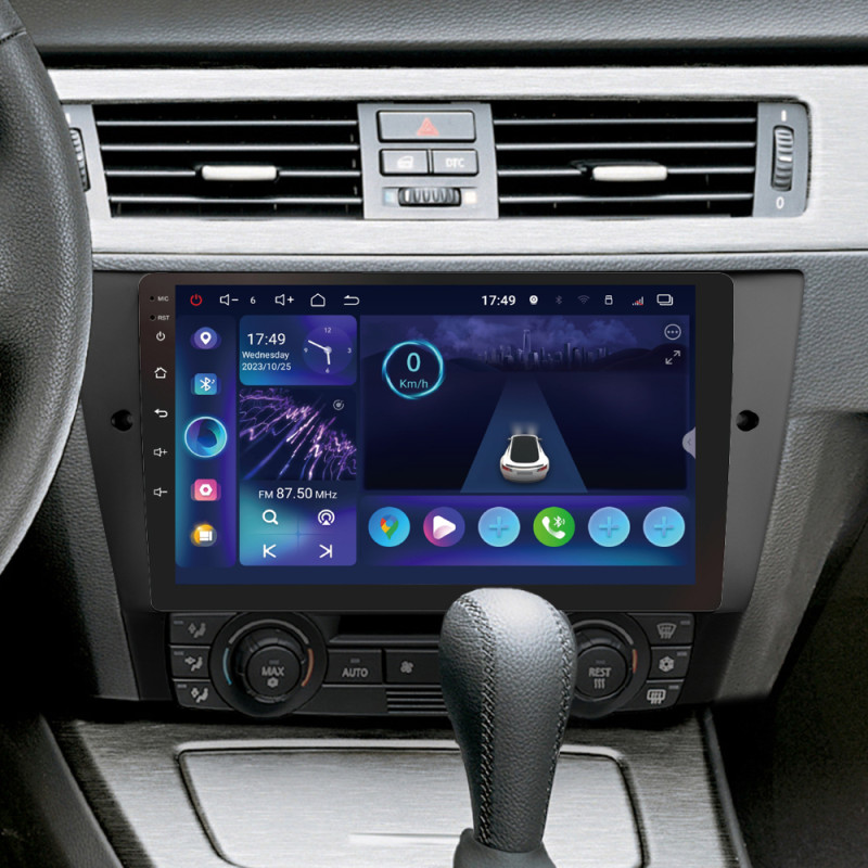 Android head unit SIGMA S9332 ANDROID 13 3+32 Gb 4G DSP BMW 3 E90 E91 E92 E93 2005-2013 9"