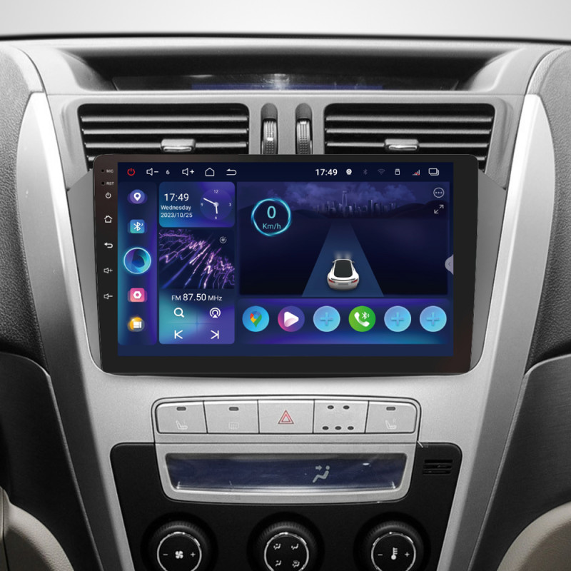 Android head unit SIGMA S9332 ANDROID 13 3+32 Gb 4G DSP Geely Emgrand X7 1 GX7 EX7 2011-2019 9"
