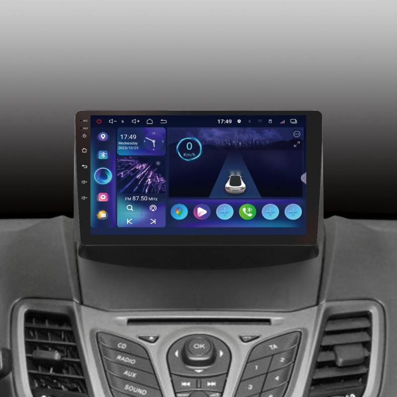 Android head unit SIGMA S9332 ANDROID 13 3+32 Gb 4G DSP Ford Fiesta Mk 6 (F1) 2009-2018 (A) 9"