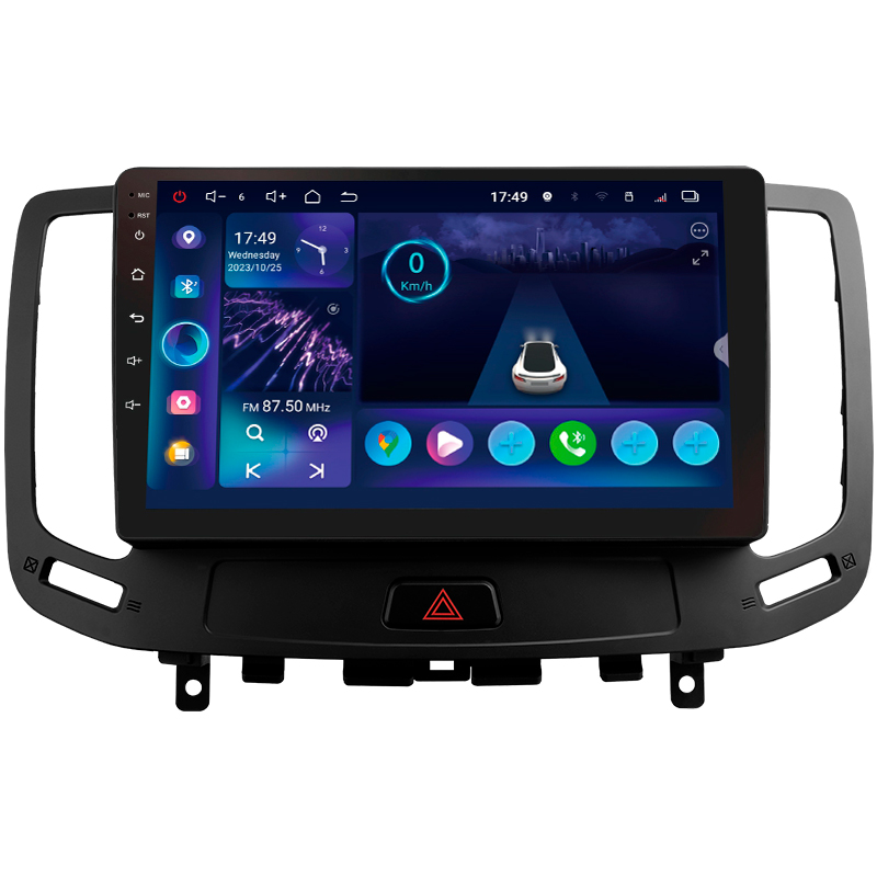 Android head unit SIGMA S9332 ANDROID 13 3+32 Gb 4G DSP Infiniti G4 G25 G35 G37 2006-2013 9" (L3)