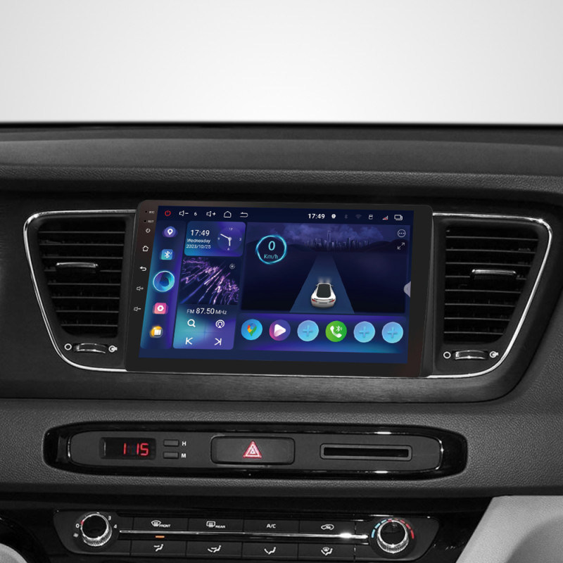 Android head unit SIGMA S9332 ANDROID 13 3+32 Gb 4G DSP Kia Carnival 3 YP (F1) 2014-2021 (B) 9"