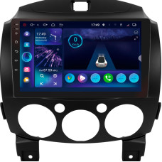 Android head unit SIGMA S9332 ANDROID 13 3+32 Gb 4G DSP Mazda 2 DE 2007-2014 9"