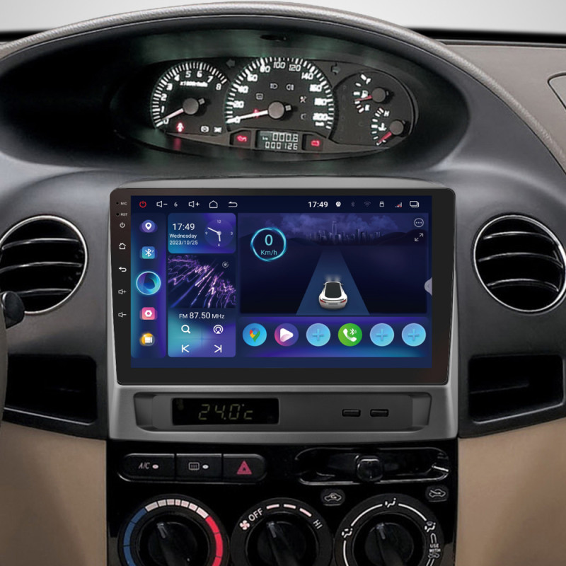 Android head unit SIGMA S9332 ANDROID 13 3+32 Gb 4G DSP Geely MK 1 2006-2013 9"
