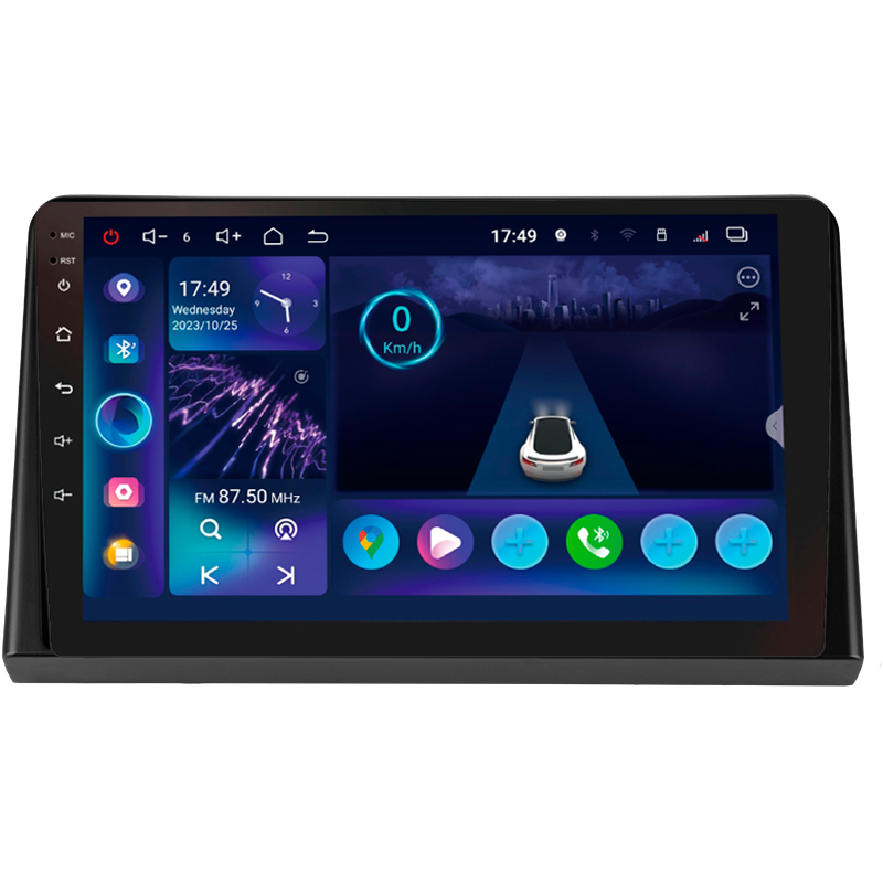 Android head unit SIGMA S9332 ANDROID 13 3+32 Gb 4G DSP Hyundai Sonata 7 LF 2017-2019 9"