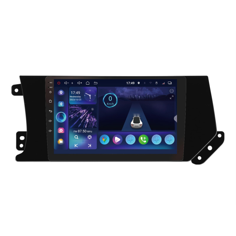 Android head unit SIGMA S9332 ANDROID 13 3+32 Gb 4G DSP GREAT WALL Hover Haval F7 F7X 2019-2020 9"