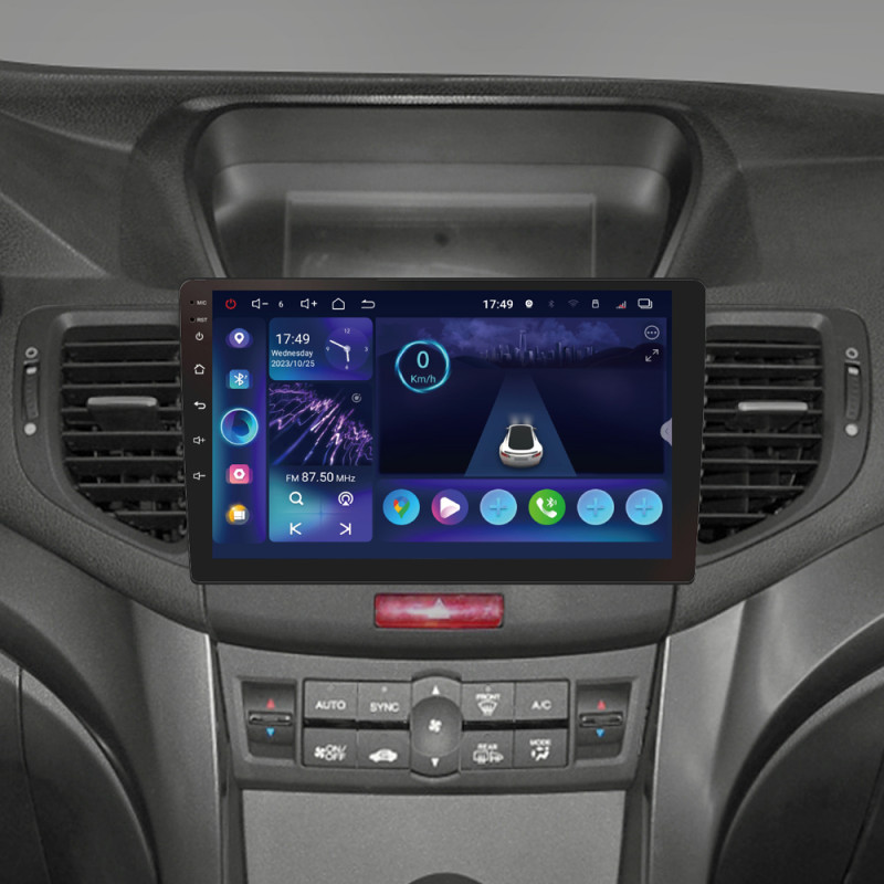 Android head unit SIGMA S9332 ANDROID 13 3+32 Gb 4G DSP Honda Accord 8 2008-2012 9"