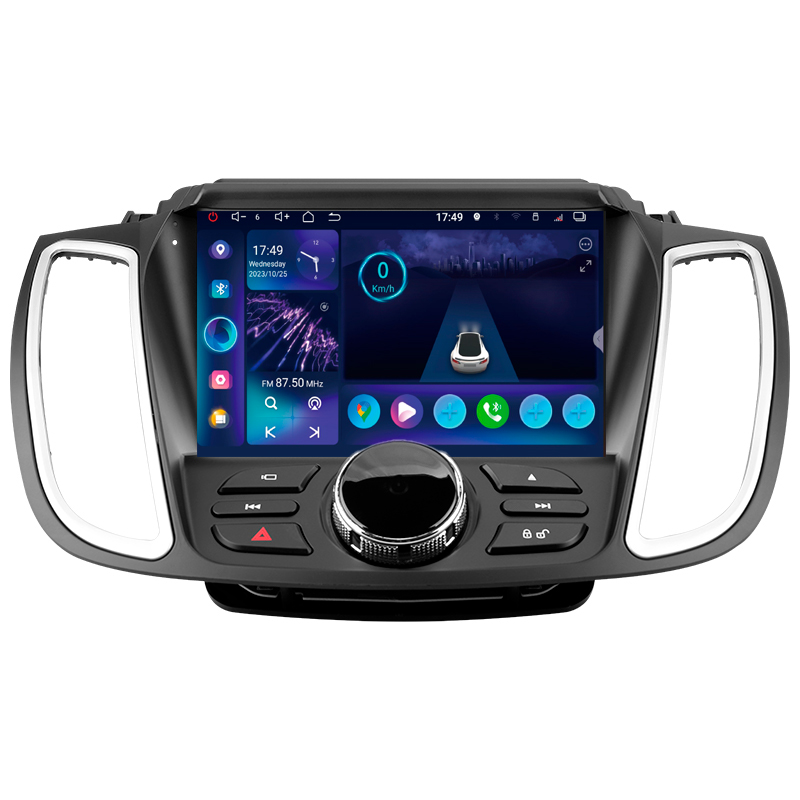 Android head unit SIGMA S9332 ANDROID 13 3+32 Gb 4G DSP Ford Kuga 2 Escape 3 2012 - 2019 (B) 9" (buttons) (L2)