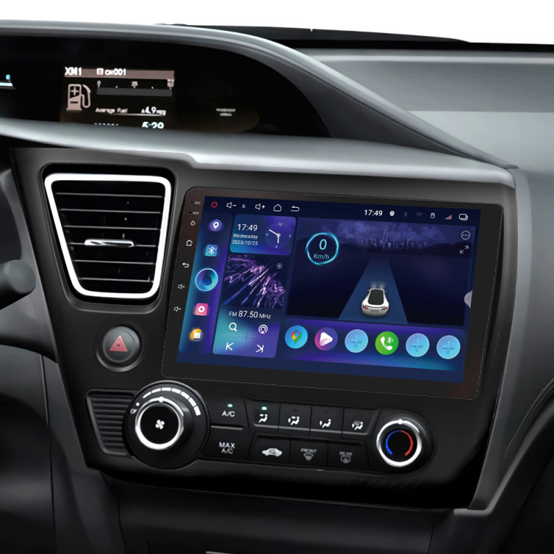 Android head unit SIGMA S9332 ANDROID 13 3+32 Gb 4G DSP Honda Civic 9 Middle East 2013-2016 9" (L1)