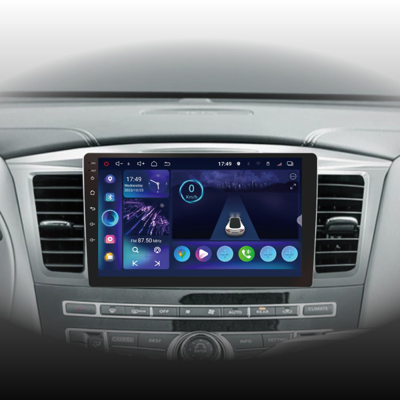 Android head unit SIGMA S9332 ANDROID 13 3+32 Gb 4G DSP Infiniti QX60 1 2016-2020 9" (L3)