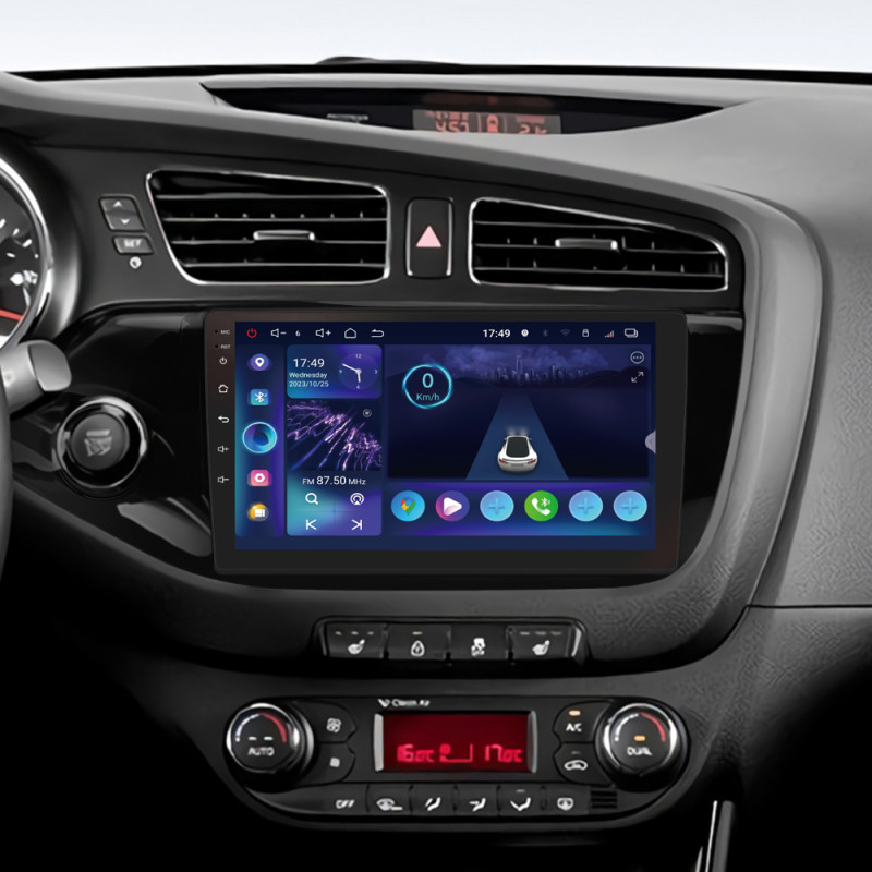 Android head unit SIGMA S9332 ANDROID 13 3+32 Gb 4G DSP Kia CEED Cee'd 2 JD 2012-2018 9"