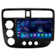 Android head unit SIGMA S9332 ANDROID 13 3+32 Gb 4G DSP Honda Civic 7 2000-2006 9"