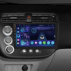 Android head unit SIGMA S9332 ANDROID 13 3+32 Gb 4G DSP Honda Civic 7 2000-2006 9"