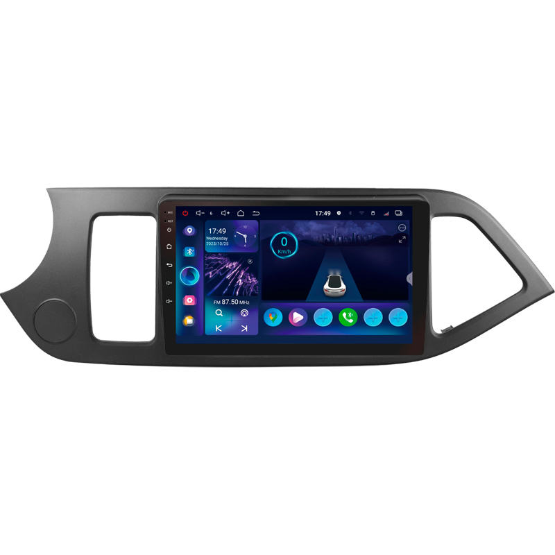 Android head unit SIGMA S9332 ANDROID 13 3+32 Gb 4G DSP Kia Morning 2011-2017 9"