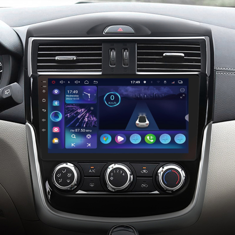 Android head unit SIGMA S9332 ANDROID 13 3+32 Gb 4G DSP Nissan Serena 2016-2019 (A) 9"