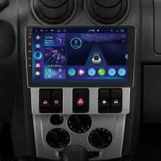 Android head unit SIGMA S9332 ANDROID 13 3+32 Gb 4G DSP Renault Logan 1 2004-2009 9"