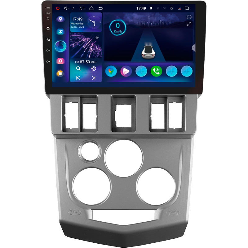 Android head unit SIGMA S9332 ANDROID 13 3+32 Gb 4G DSP Renault Logan 1 2004-2009 9"
