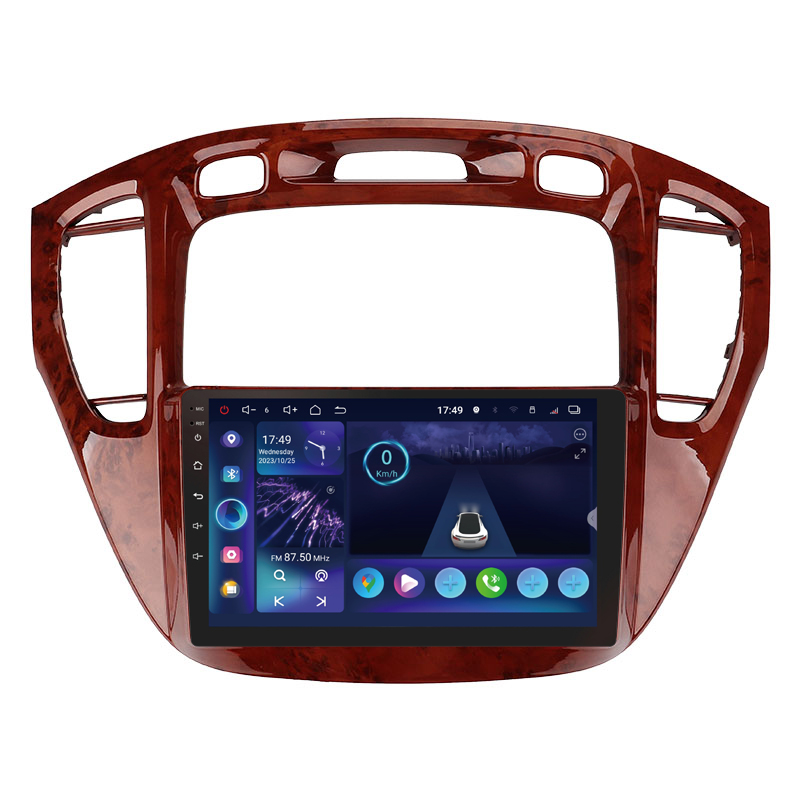 Android head unit SIGMA S9332 ANDROID 13 3+32 Gb 4G DSP Toyota Highlander 1 XU20 2001-2007 9" (L1)