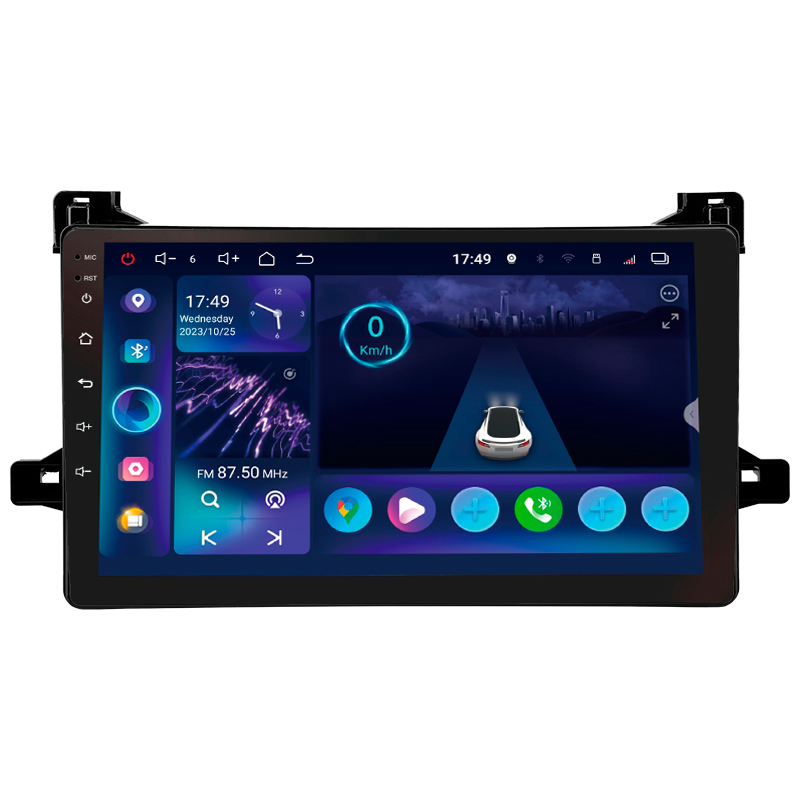 Android head unit SIGMA S9332 ANDROID 13 3+32 Gb 4G DSP Toyota Prius XW50 2015-2020 9"