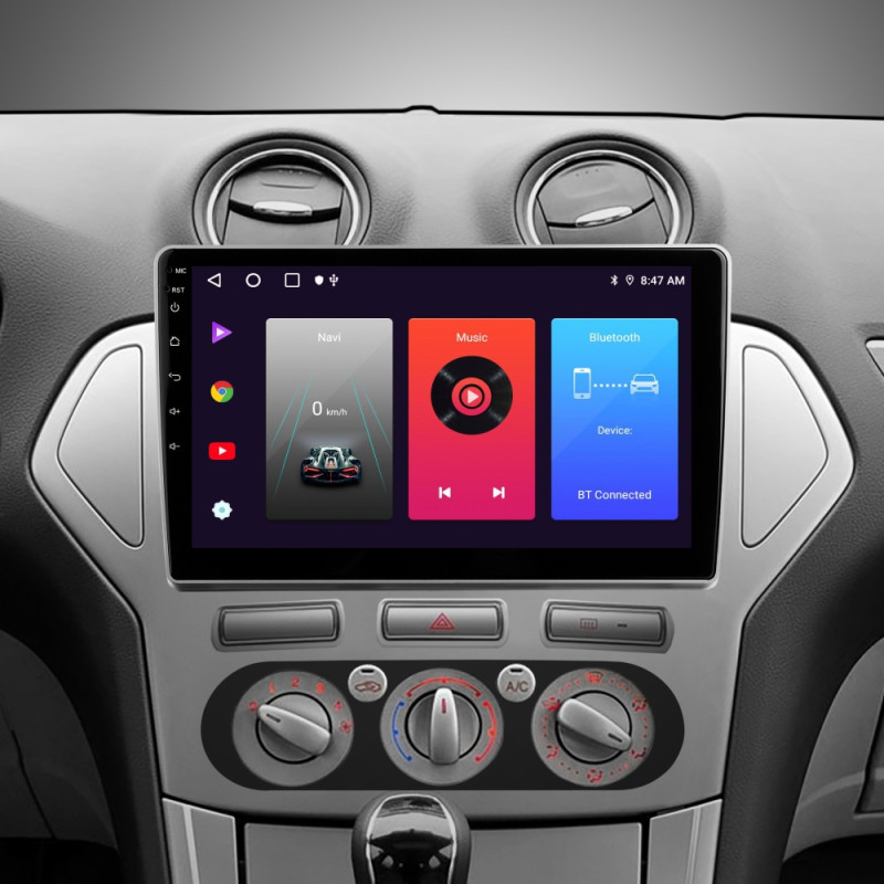 Android head unit SIGMA F10216 ANDROID 10 2+32 Gb Ford Mondeo 4 2006-2010 10"