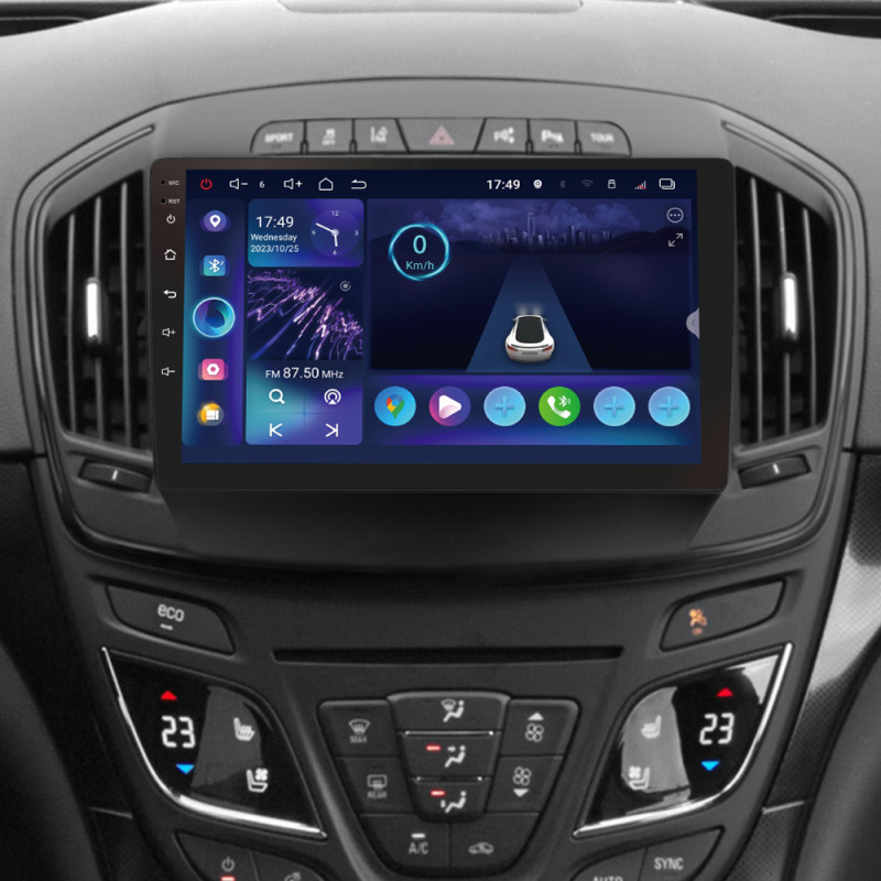 Android head unit SIGMA S9332 ANDROID 13 3+32 Gb 4G DSP Opel Insignia 1 Buick Regal 2013-2017 (B) 9"