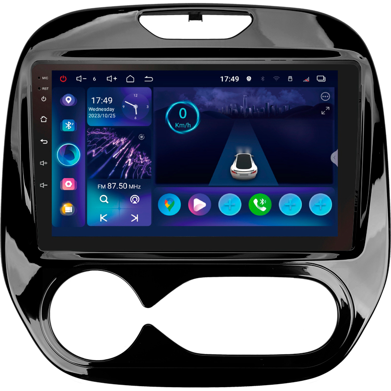 Android head unit SIGMA S9332 ANDROID 13 3+32 Gb 4G DSP Renault Kaptur 2016-2019 (F2) 9"