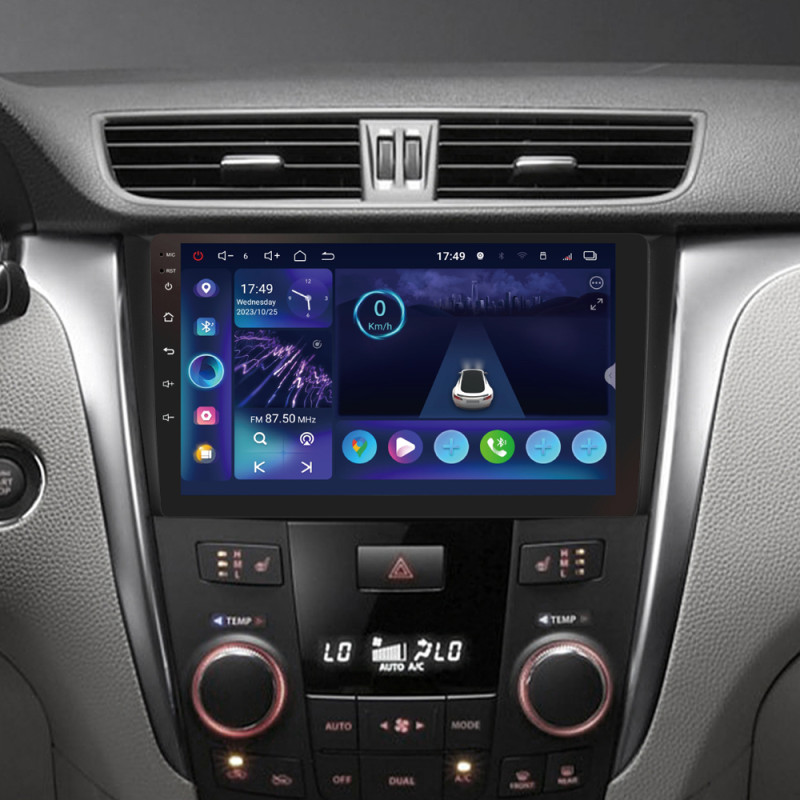 Android head unit SIGMA S9332 ANDROID 13 3+32 Gb 4G DSP Suzuki Kizashi 2009-2015 9"