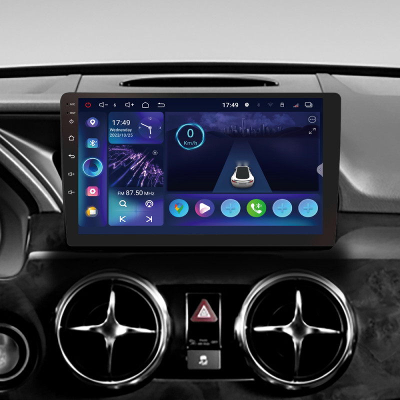 Android head unit SIGMA S9332 ANDROID 13 3+32 Gb 4G DSP Mercedes-Benz GLK-Class X204 2012 - 2015 9" (L3)