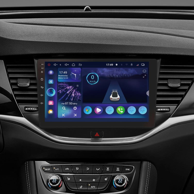 Android head unit SIGMA S9332 ANDROID 13 3+32 Gb 4G DSP Opel Astra K 2015-2022 (A) 9"