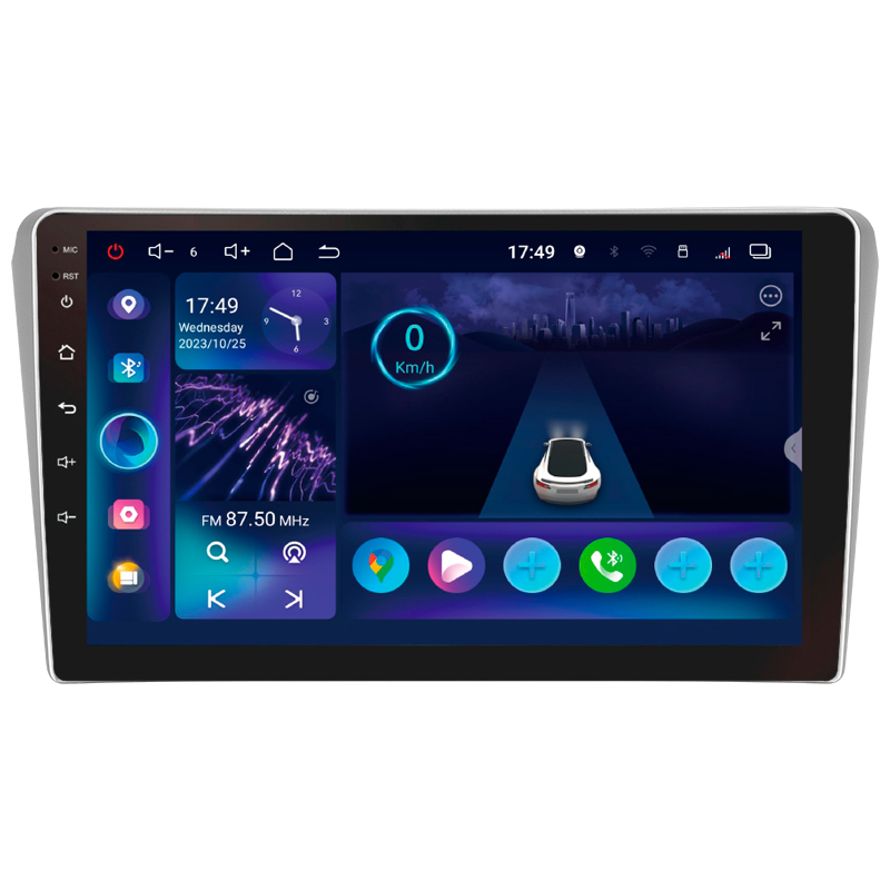 Android head unit SIGMA S9332 ANDROID 13 3+32 Gb 4G DSP Toyota Avensis T250 2 II 2003-2009 9"