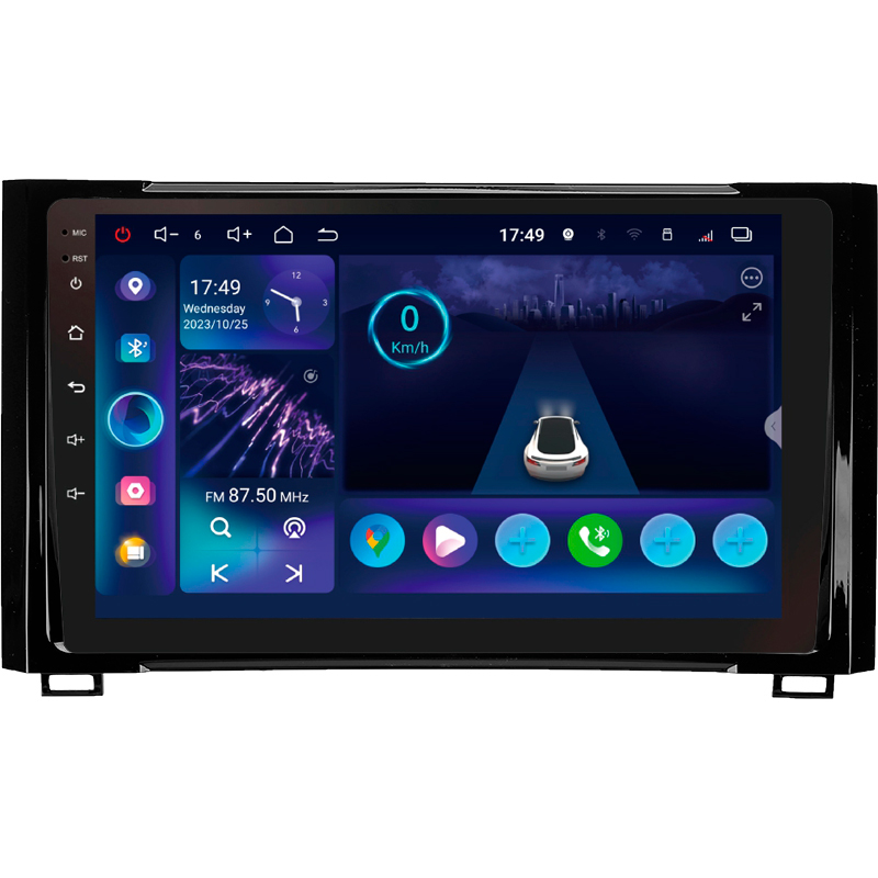 Android head unit SIGMA S9332 ANDROID 13 3+32 Gb 4G DSP Toyota Tundra XK50 2013-2020 9"