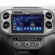 Android head unit SIGMA S9332 ANDROID 13 3+32 Gb 4G DSP Volkswagen Tiguan 1 NF 2006-2017 (F2) 9"