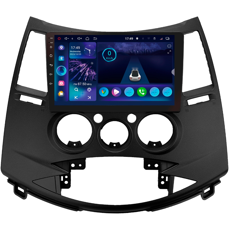 Android head unit SIGMA S9332 ANDROID 13 3+32 Gb 4G DSP Mitsubishi Grandis 1 2003-2011 (F2) 9"