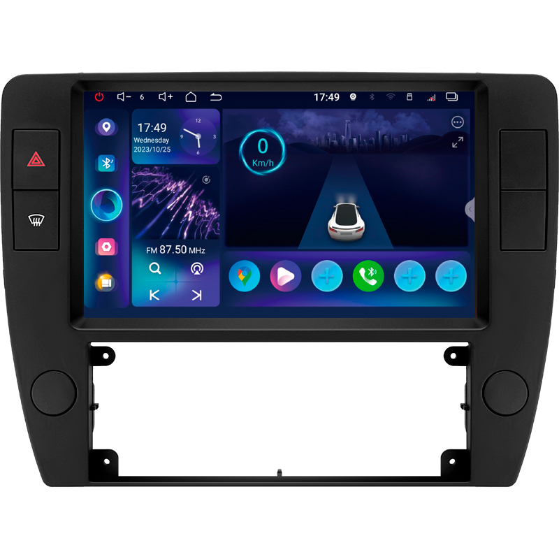 Android head unit SIGMA S9332 ANDROID 13 3+32 Gb 4G DSP Volkswagen Passat B5 2000-2005 9"