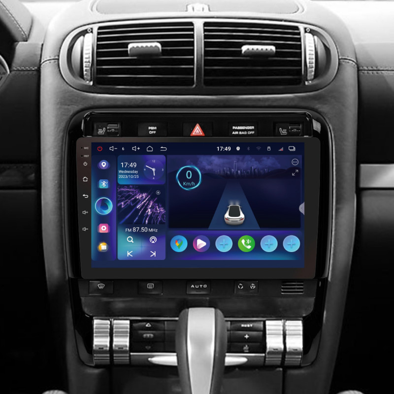 Android head unit SIGMA S9332 ANDROID 13 3+32 Gb 4G DSP Porsche Cayenne I 1 9PA 2002-2010 9" (L1)
