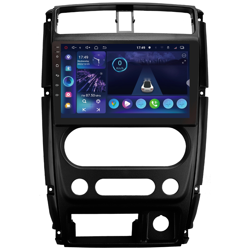 Android head unit SIGMA S9332 ANDROID 13 3+32 Gb 4G DSP Suzuki Jimny 3 2005-2019 9"