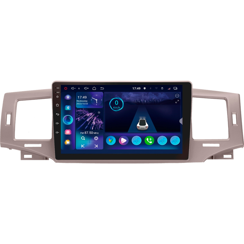 Android head unit SIGMA S9332 ANDROID 13 3+32 Gb 4G DSP Toyota Corolla 9 E120 2004-2006 9"