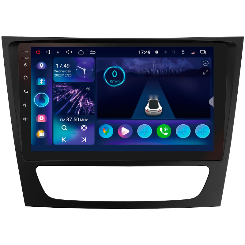 Android head unit SIGMA S9332 ANDROID 13 3+32 Gb 4G DSP Mercedes Benz E Class S211 W211 2002-2009 CLS Class C219 2004-2010 9"