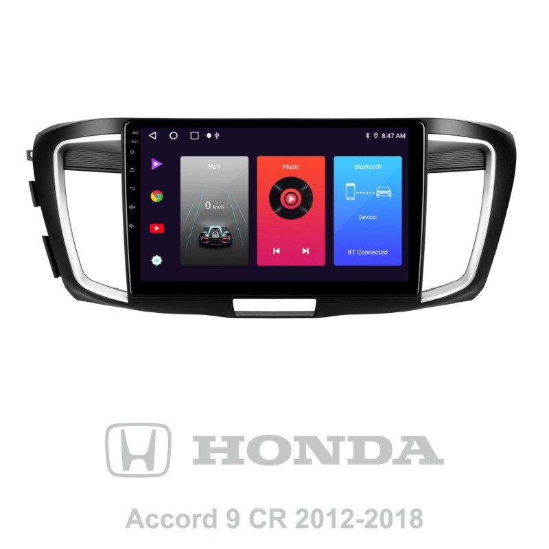 Android head unit SIGMA F10216 ANDROID 10 2+32 Gb Honda Accord 9 CR 2012-2018 10" (L1)