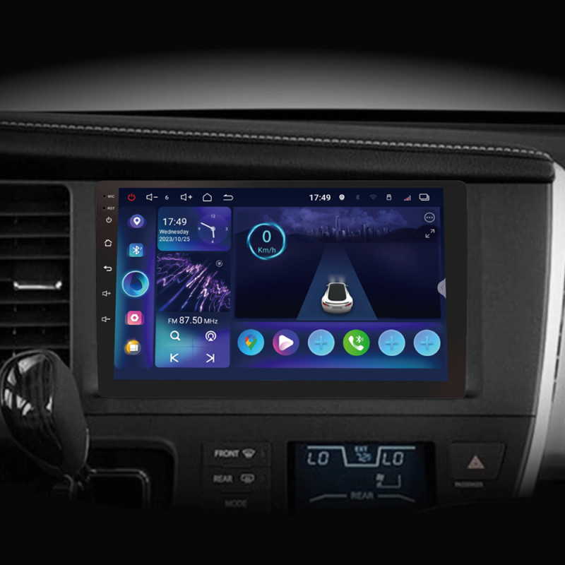 Android head unit SIGMA S9332 ANDROID 13 3+32 Gb 4G DSP Toyota Sienna 3 XL30 2014 - 2020 9"