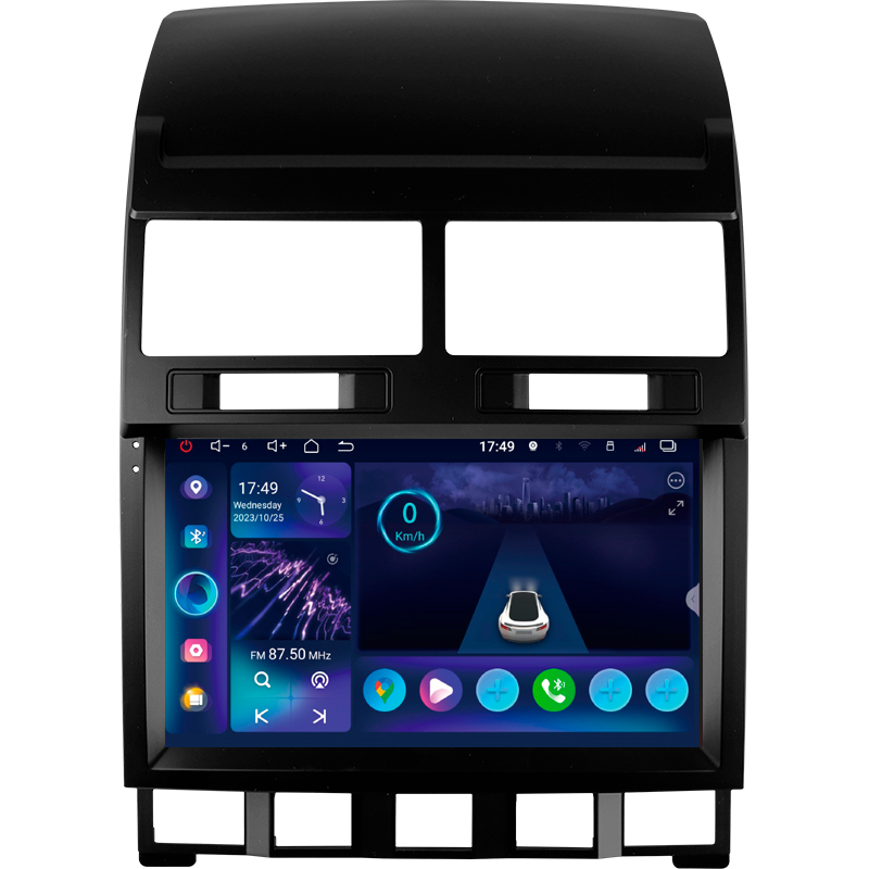 Android head unit SIGMA S9332 ANDROID 13 3+32 Gb 4G DSP Volkswagen Touareg GP 2002-2010 (F1) 9"