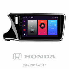 Android head unit SIGMA F10216 ANDROID 10 2+32 Gb Honda City 2014-2017 (B) 10"