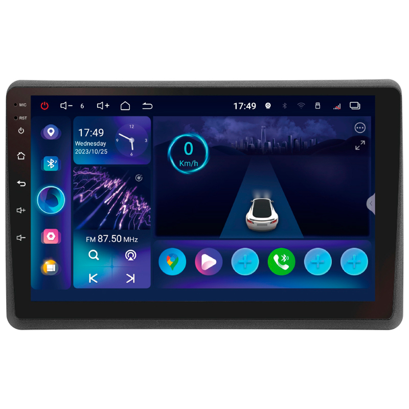 Android head unit SIGMA S10332 ANDROID 13 3+32 Gb 4G DSP Renault Master 2010-2019 For Nissan NV400 2010-2020 For Opel Movano 2 2010-2019 (F1) 10"
